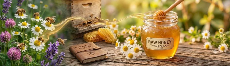 2lb Raw Honey